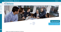 Desktop Screenshot of e-learning.reframe.nl